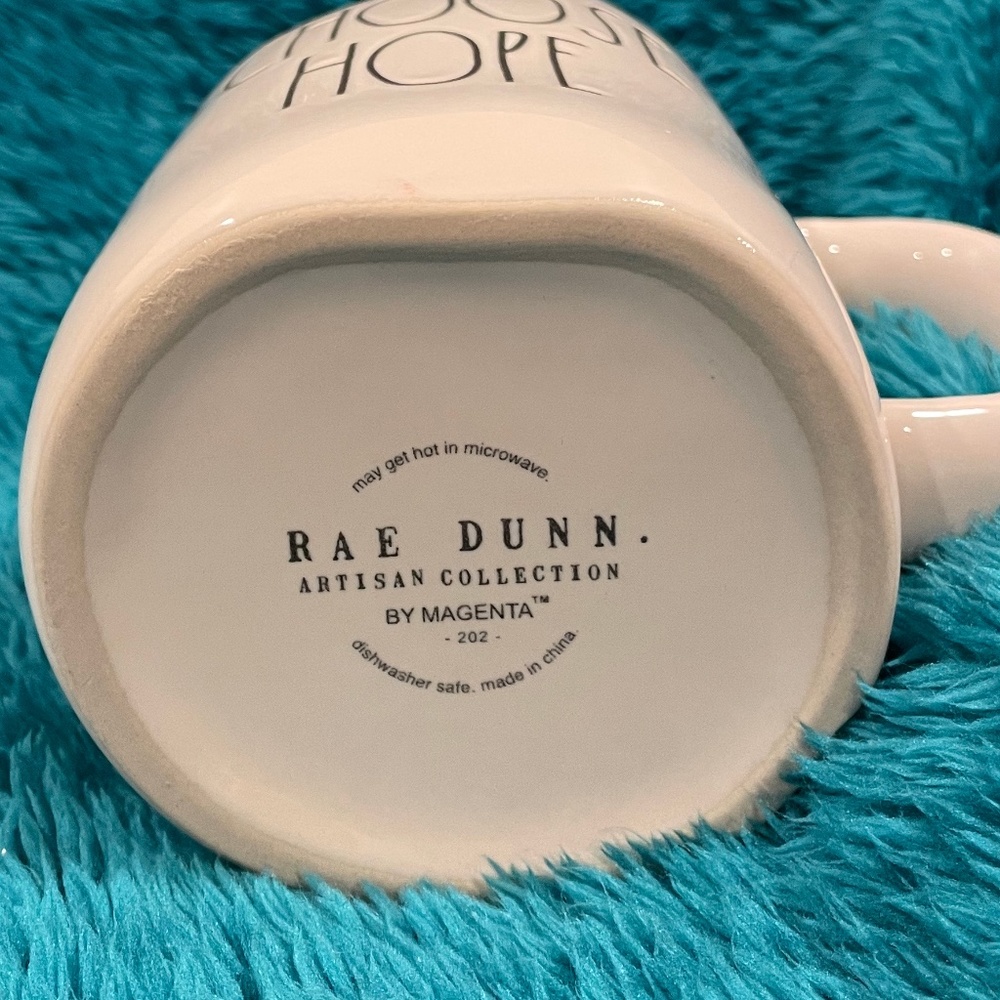 Rae Dunn CHOOSE HOPE mug - Picture 6 of 6